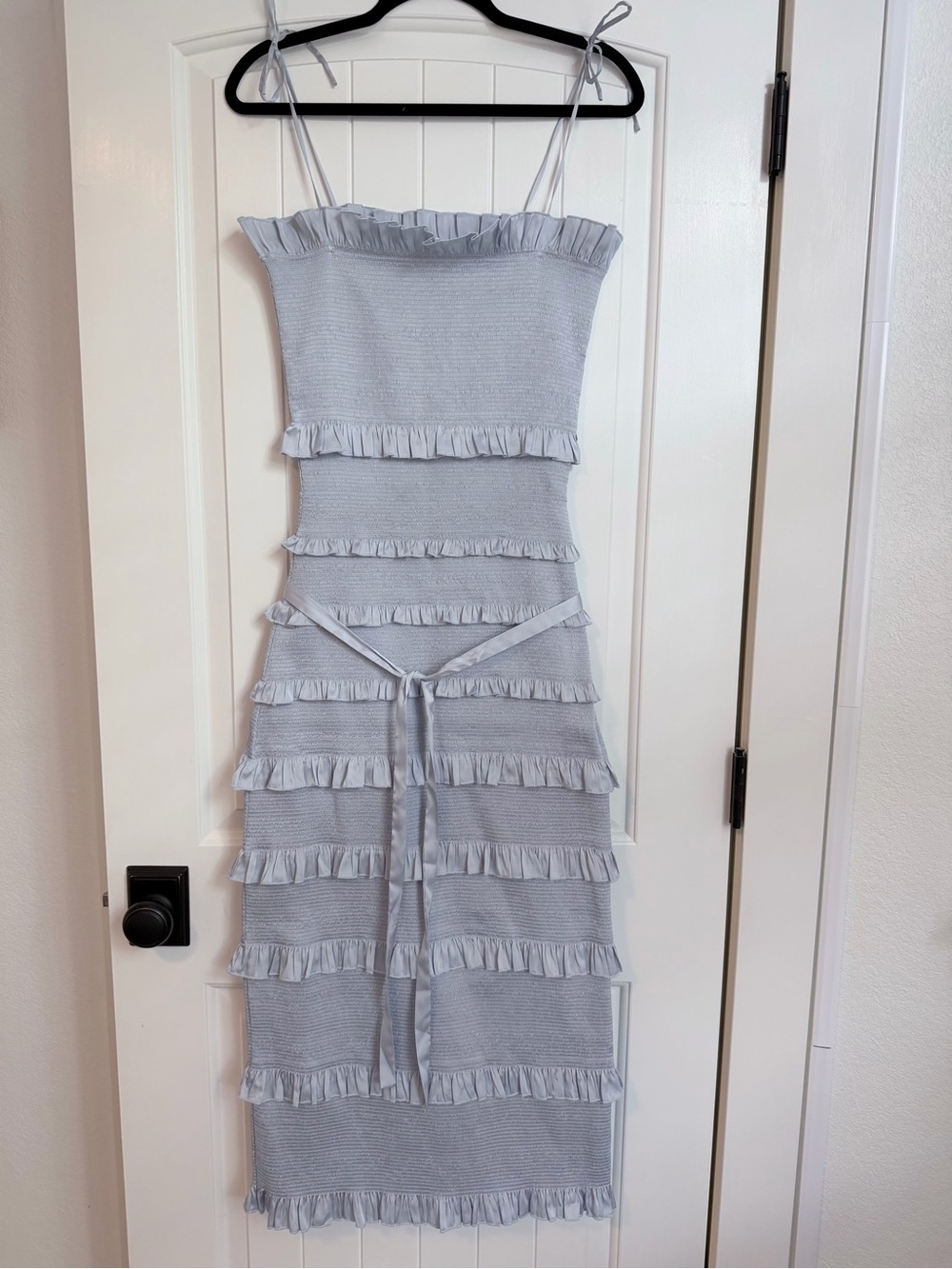 V. Chapman Lily Dress - Arctic Ice Blue - Picture 6 of 8